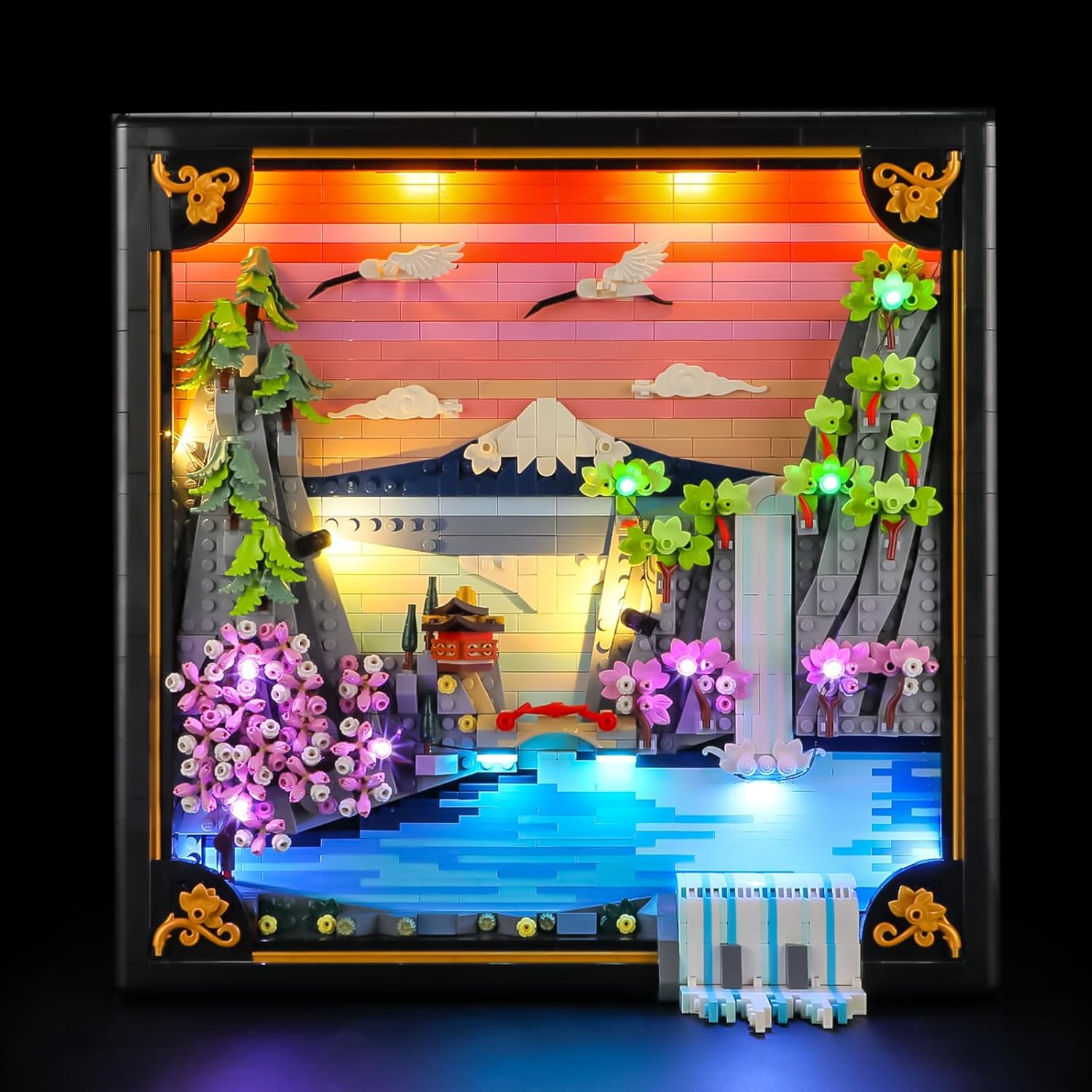 LIGHTAILING Led Light for Lego-31218 Japanese Cherry-Blossom-Landscape - Easy Install, Hidden Wiring, Home Decor & Gift-Ready (Model Not Included)