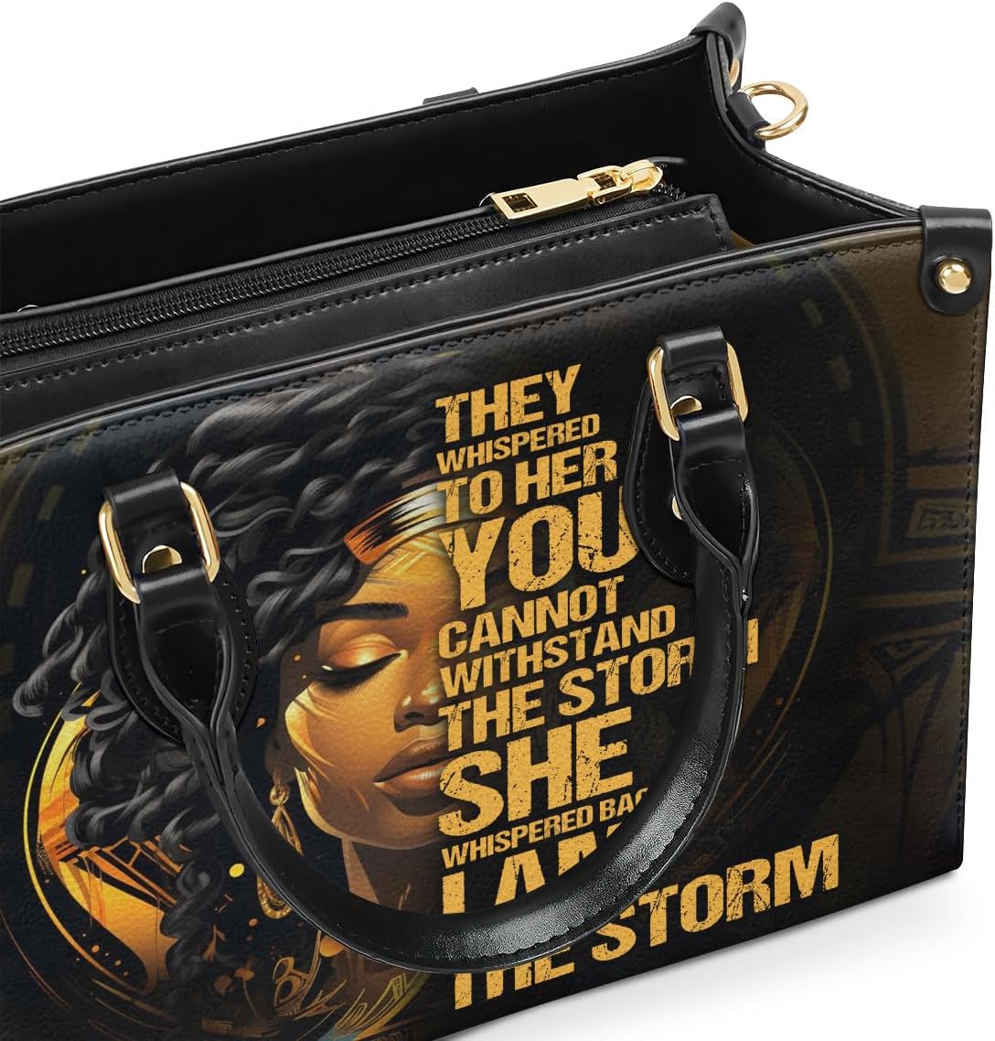 Sistabag Leather Handbag For Black Women - Large Size Leather Totebag - Christmas Gifts For Women, Christmas Purse For Mom - Image 5