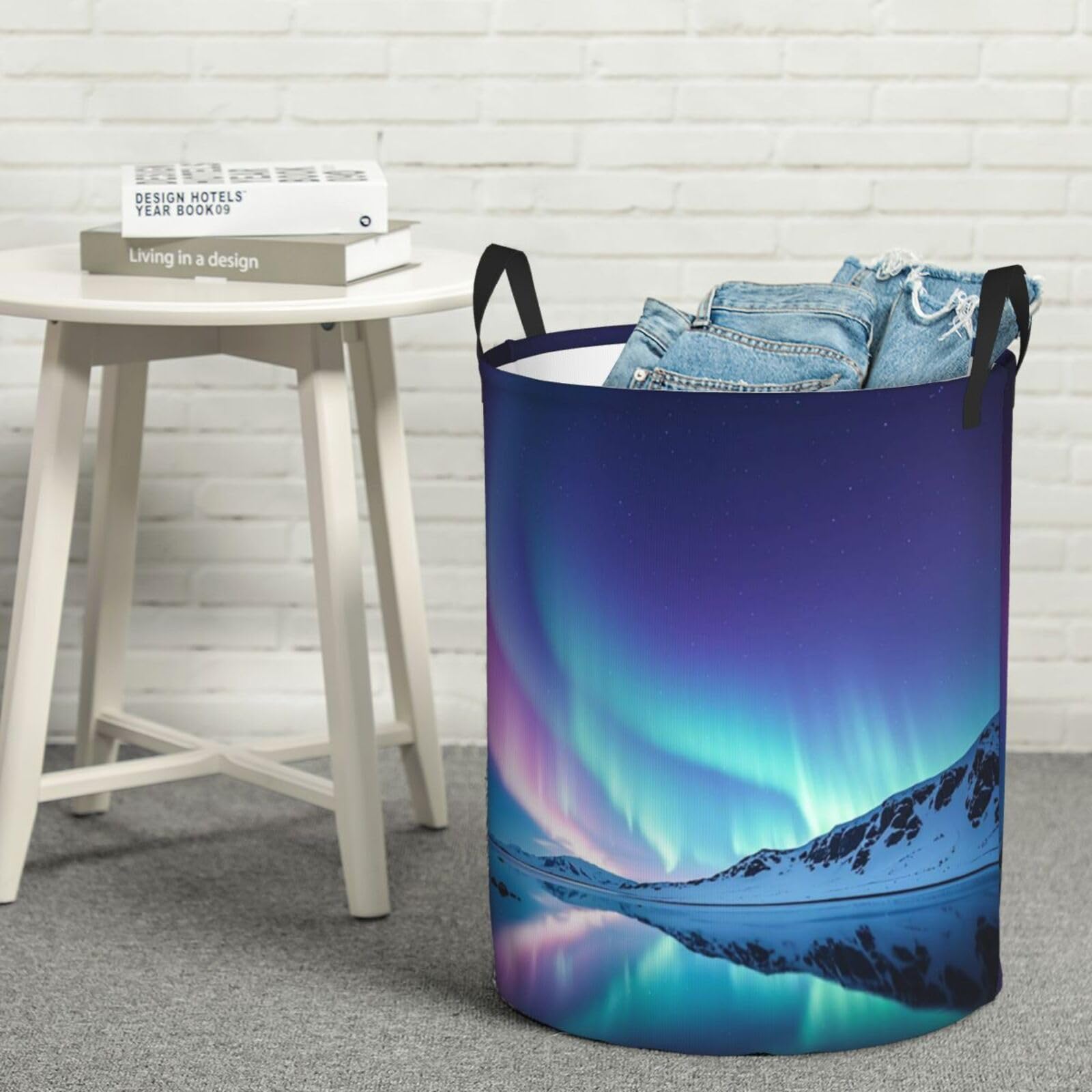 Grand panier à linge sale pour chambre à coucher parfait pour jouets et couvertures