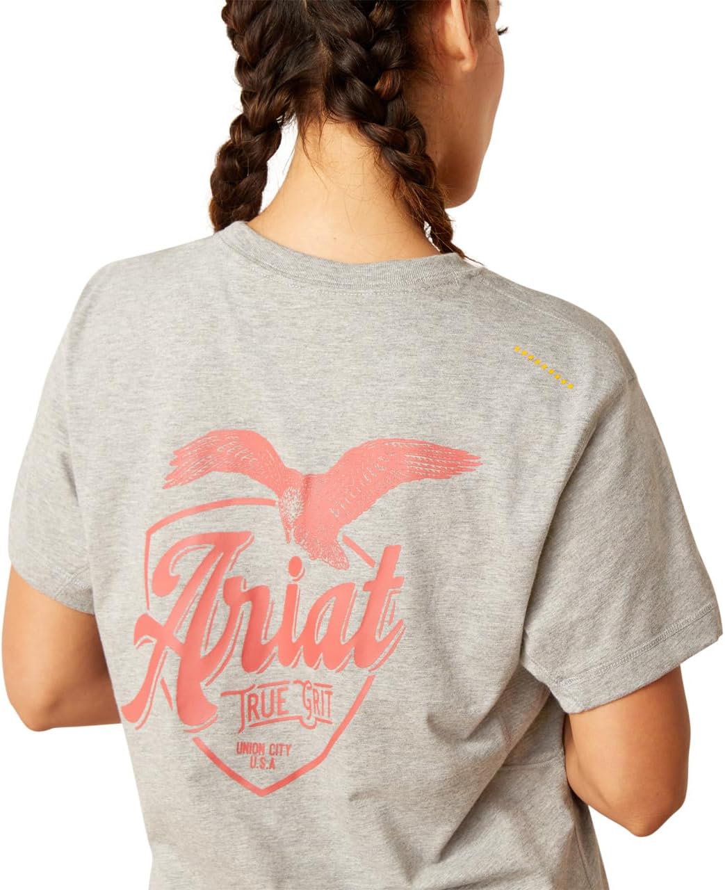 Ariat Womens Rebar Workman True Grit T-Shirt - Image 4