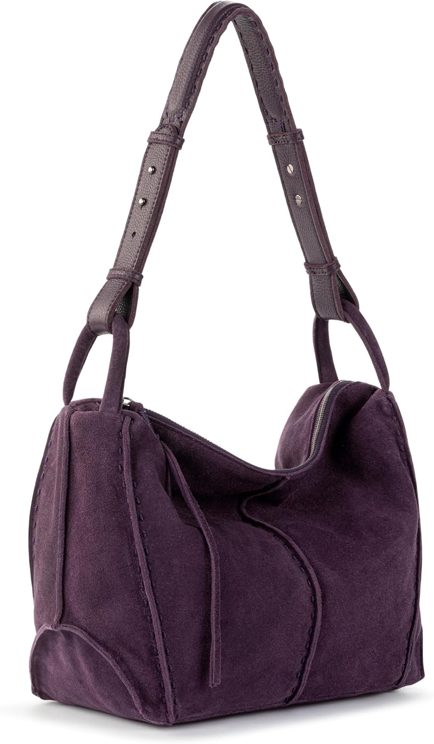 The Sak Los Feliz Hobo Purse - Premium Large Leather Women's Handbag for Everyday & Travel - Durable Purse With Zipper Pocket