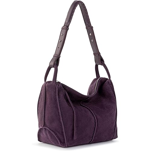 The Sak Los Feliz Hobo Purse - Premium Large Leather Women's Handbag for Everyday & Travel - Durable Purse With Zipper Pocket