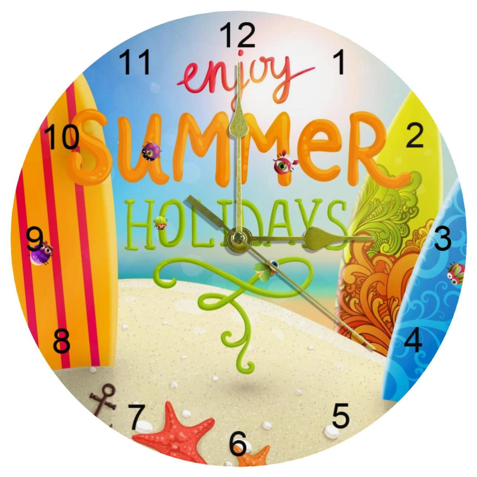 Horloge murale pour cuisine et salon idéale pour harmoniser votre décoration