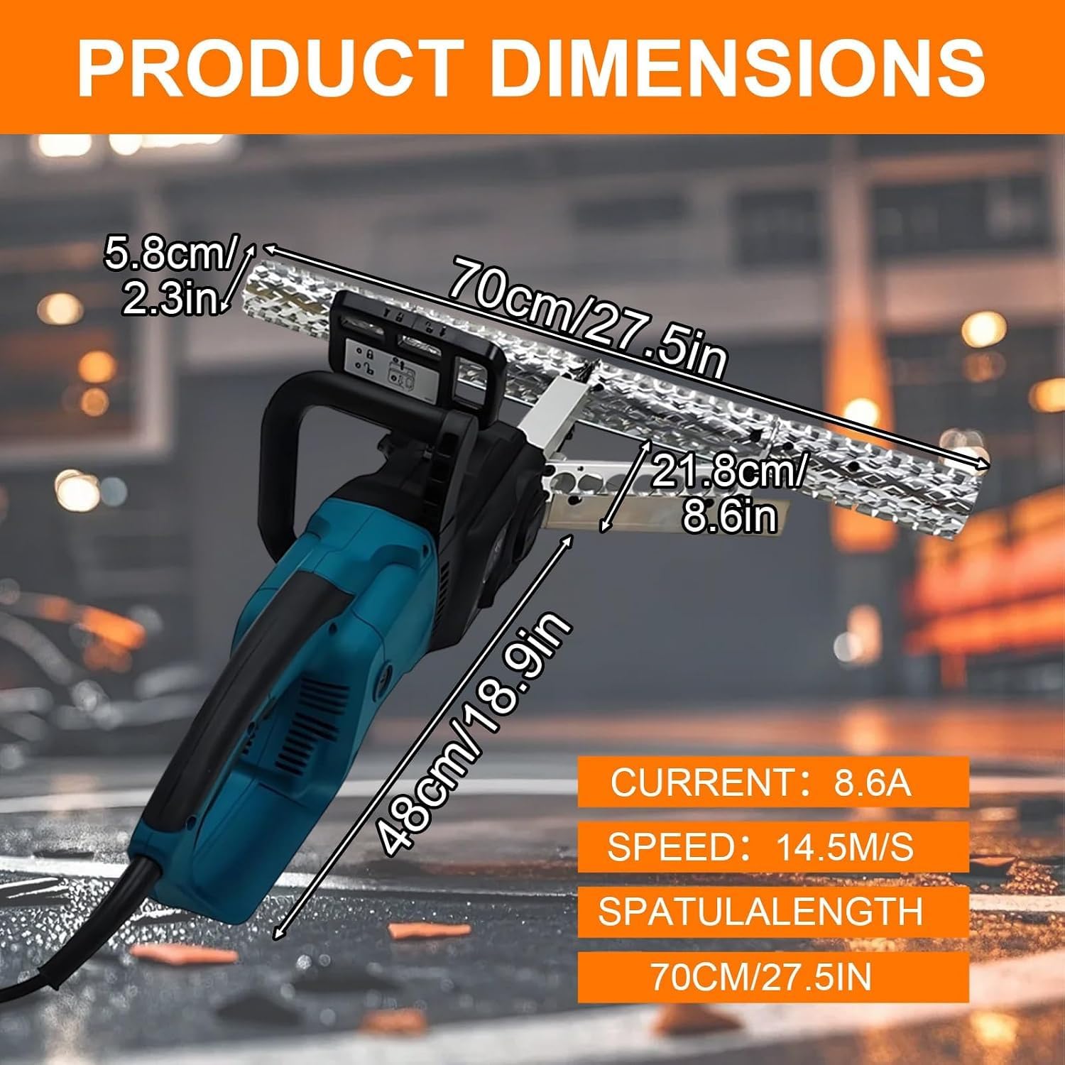 Foam Planer Saw, Foam Planer Insulation Trimmer, for Wall Trimming | Head Selection For Open Cell And Closed Cell, Dual Handle Design, 14.5m/s Speed, For Wall Preparationa(Open-cell,70cm)