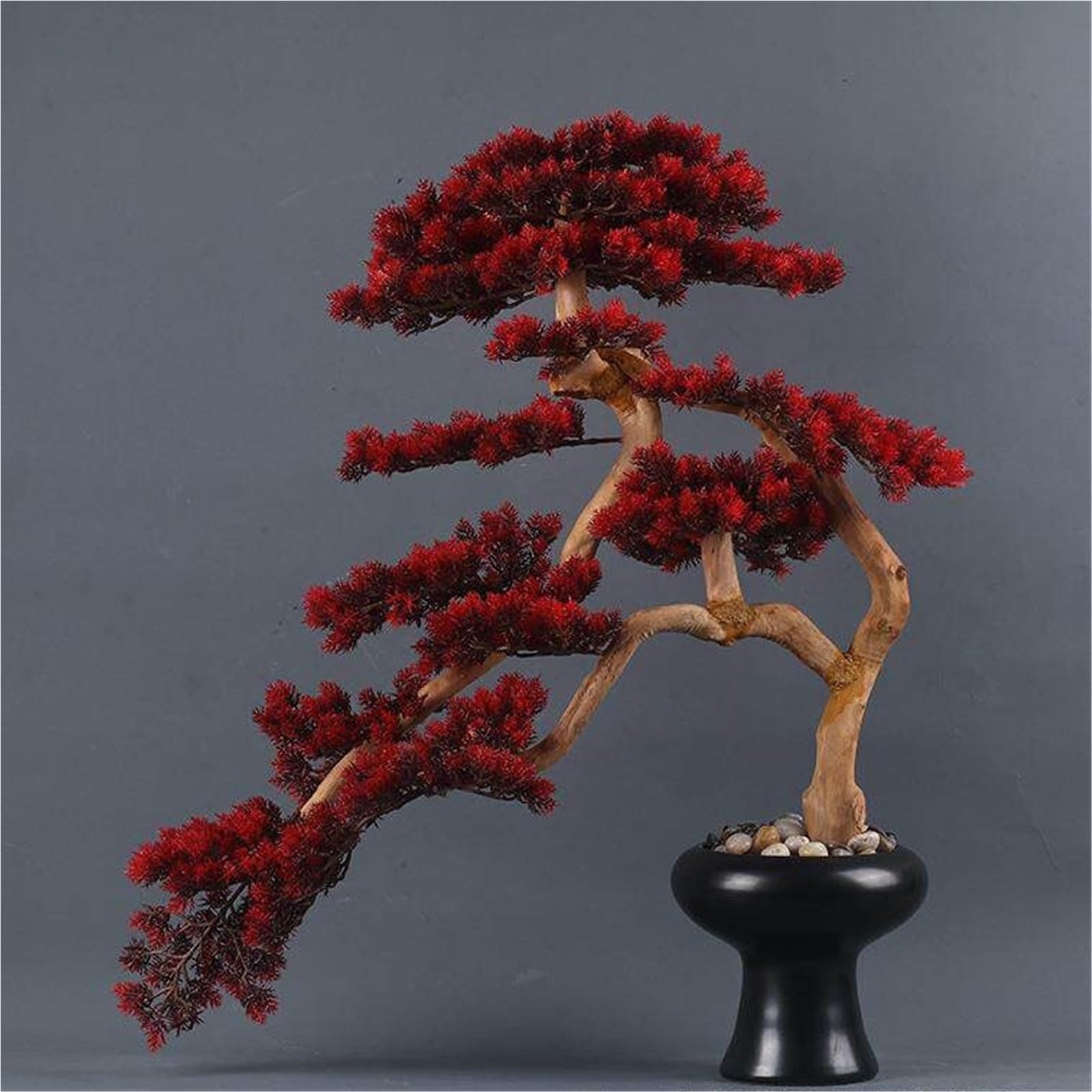 Bonsaï Artificiel Fausses Plantes d'arbre d'intérieur avec Pots en céramique, for la Maison, Le Bureau, Salon, Les décorations de Ferme
