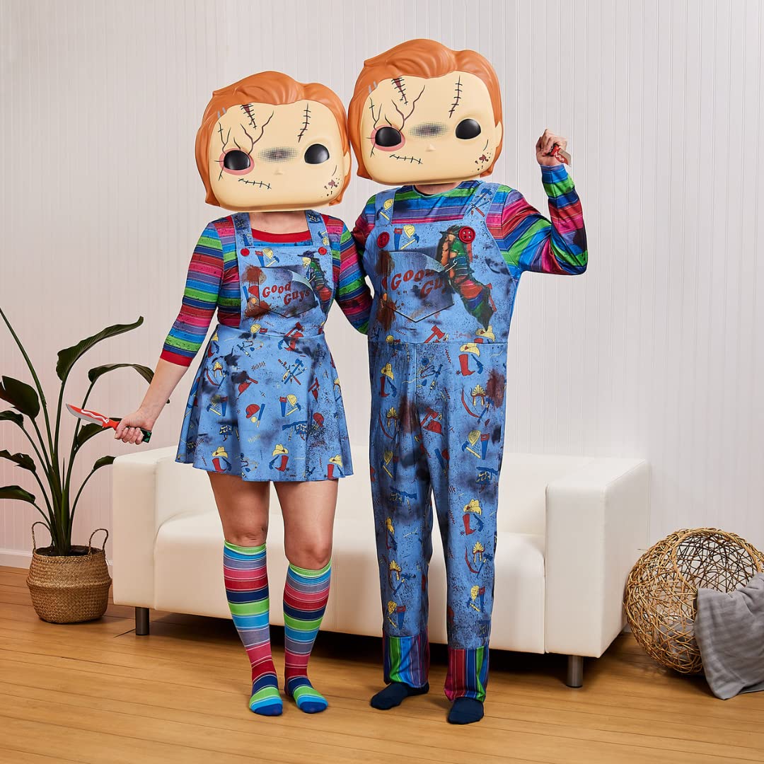 Disguise Pop! Mask, accessorio per costume ispirato ai personaggi Funko e pezzo artistico da parete