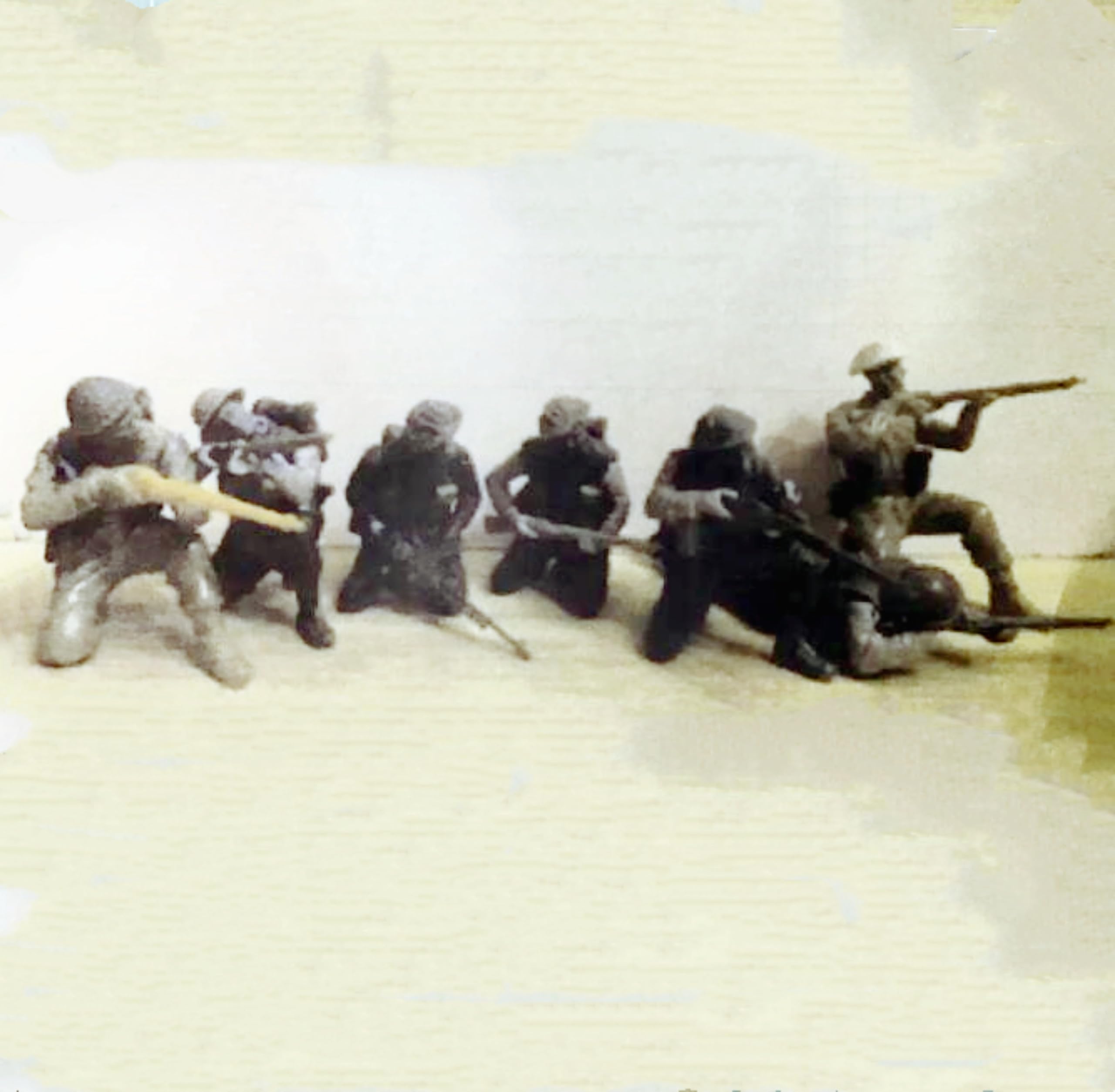 1/35- WWII British Soldiers Resin Modellbausatz unbemalt und unmontiert Resin Modellteile (7 Personen)//0G7z-1