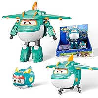 Super Wings Transforming Tino & Pet, personaggi robotici Transformable
