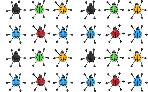 Miniatura 9 de TOYANDONA 12 escaladores de pared adhesivos, juguetes creativos elásticos para insectos y ventanas, juguetes para niños, recuerdos de fiesta,