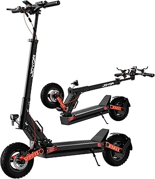 JOYOR S5 Electric Scooter for Adults,1200W Peak Motor 48V Battery,37MPH Top Speed & 35 Miles Range,10" All-Terrain Folding E-Scooter with Dual Shock Absorption,Double Braking System UL Certified