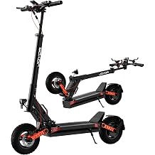 Electric Scooter for Adults, 37/50 MPH Dual Motor Off Road Electric Scooter | 3000W/400W Peak, Up to 47/62 Miles Range, 10/11" Tires, Hydraulic Brakes, Front & Rear Suspension, Foldable Design