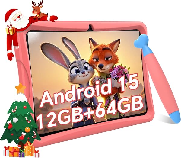 TABWEE K10 Kinder Tablet 10 Zoll mit EVA Hülle