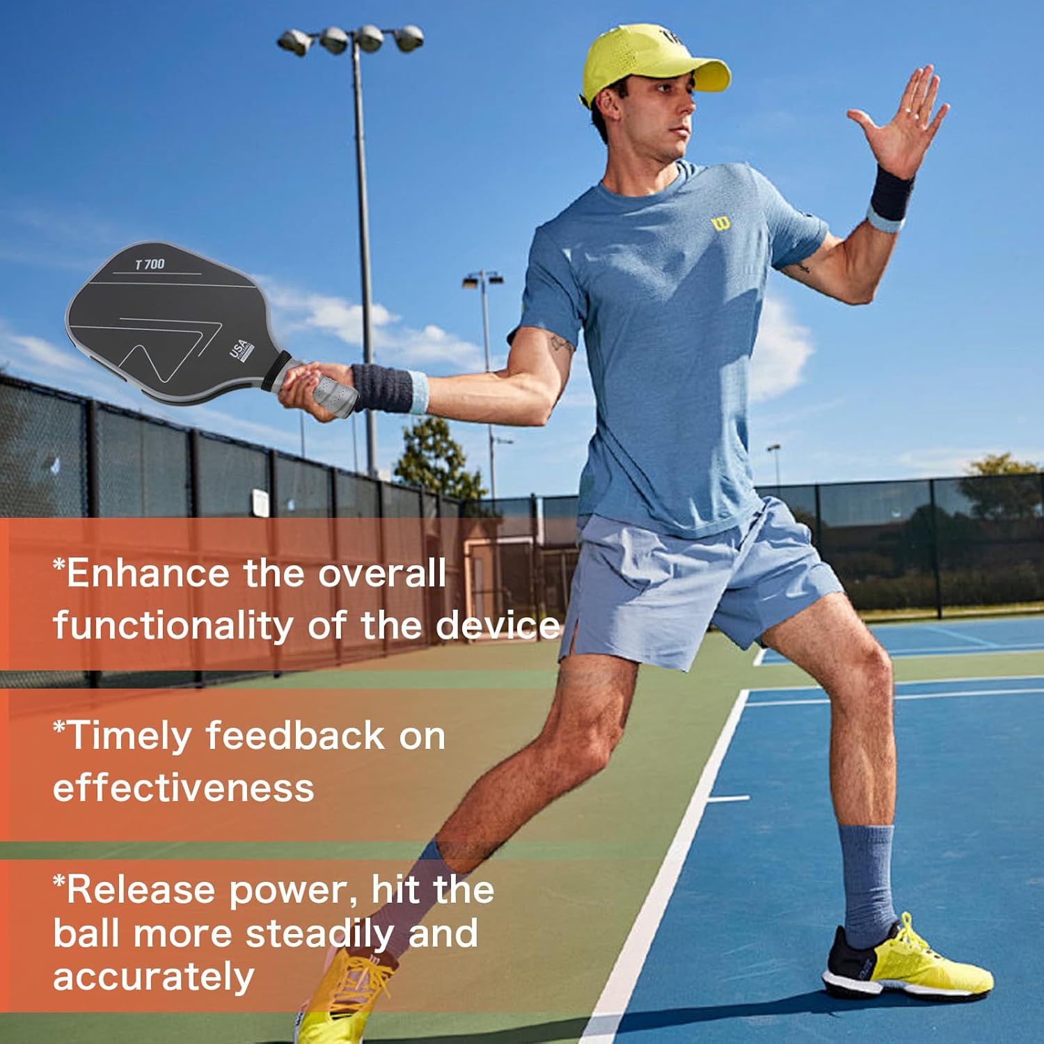 THE GOLFER STORE Weighted Tungsten Tape for Pickleball Paddles -Enhance Pickleball Paddles Performance, Customizable Non-Toxic Tungsten Strap, Suitable for A Many Kinds of Racquets