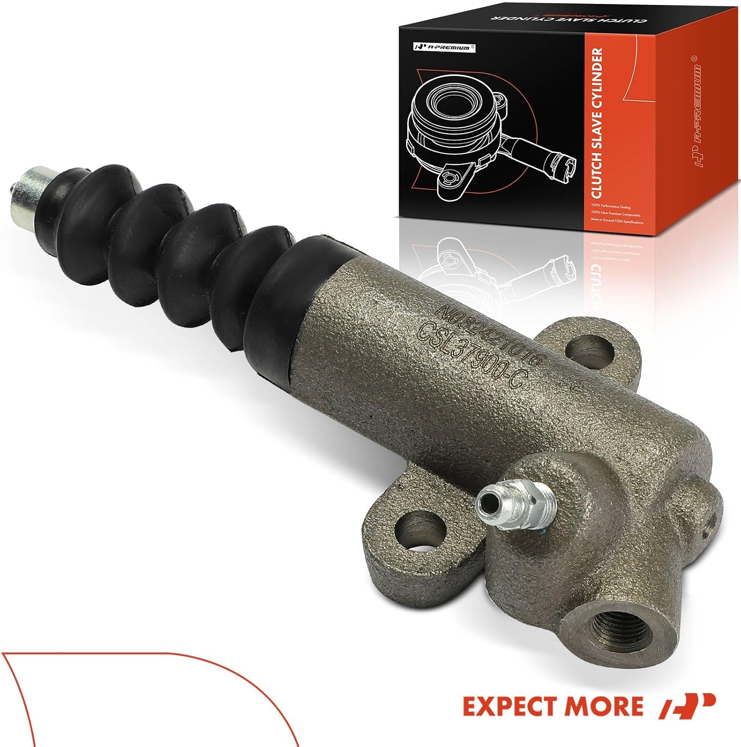 A-Premium Clutch Slave Cylinder Compatible with Ford Escort 1991-1996 1.8L & Mazda Protege 1990-1995 1.8L & Mercury Tracer 1991-1996 1.8L, Replace# BR7441920, F1CZ7A508A