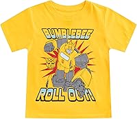 Vista 3 de Transformers Hasbro - Paquete de 3 camisetas de manga corta para niños pequeños