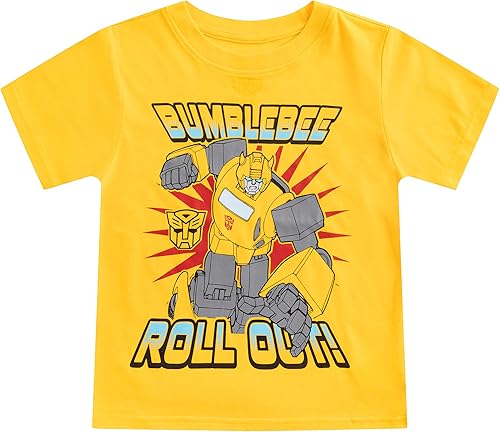 Miniatura 3 de Transformers Hasbro - Paquete de 3 camisetas de manga corta para niños pequeños