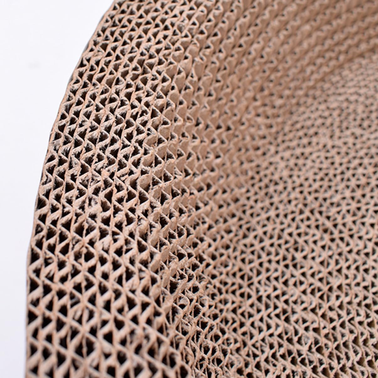 Cat Scratching Board Bowl Shape Corrugated Paper Scratch Toy for Cats Fun and Creative Design for Indoor Play and Furniture