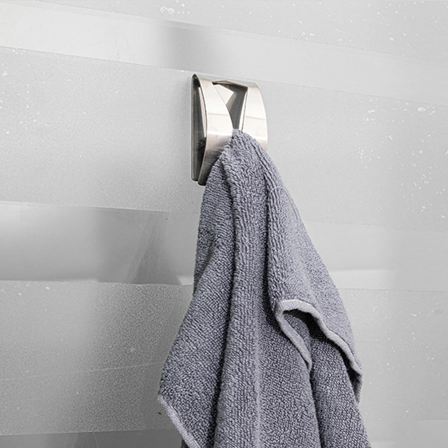 Smartpeas Porte Serviette Adhesif De Salle De Bain Pour Les Invités