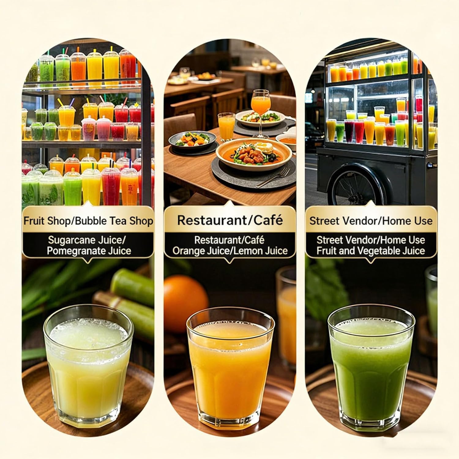 Manual Press Sugarcane Juicer, Commercial Grade Citrus Juicer, Juice In 3 Seconds, Juice Yield: 99.8%, 304 Stainless Steel, Detachable Design, for Sugarcane, Pomegranate, Oranges