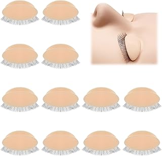 12 cabezas de maniquí de repuesto para párpad...