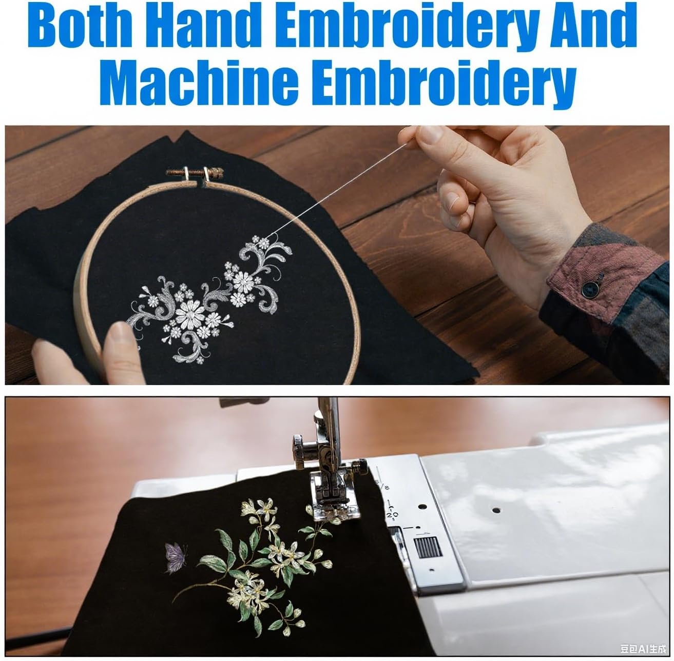 Nicunom Black Cut Away Machine Embroidery Stabilizer Backing 12" x 25 Yard Roll, Medium Weight 2.5 Ounce - Image 6