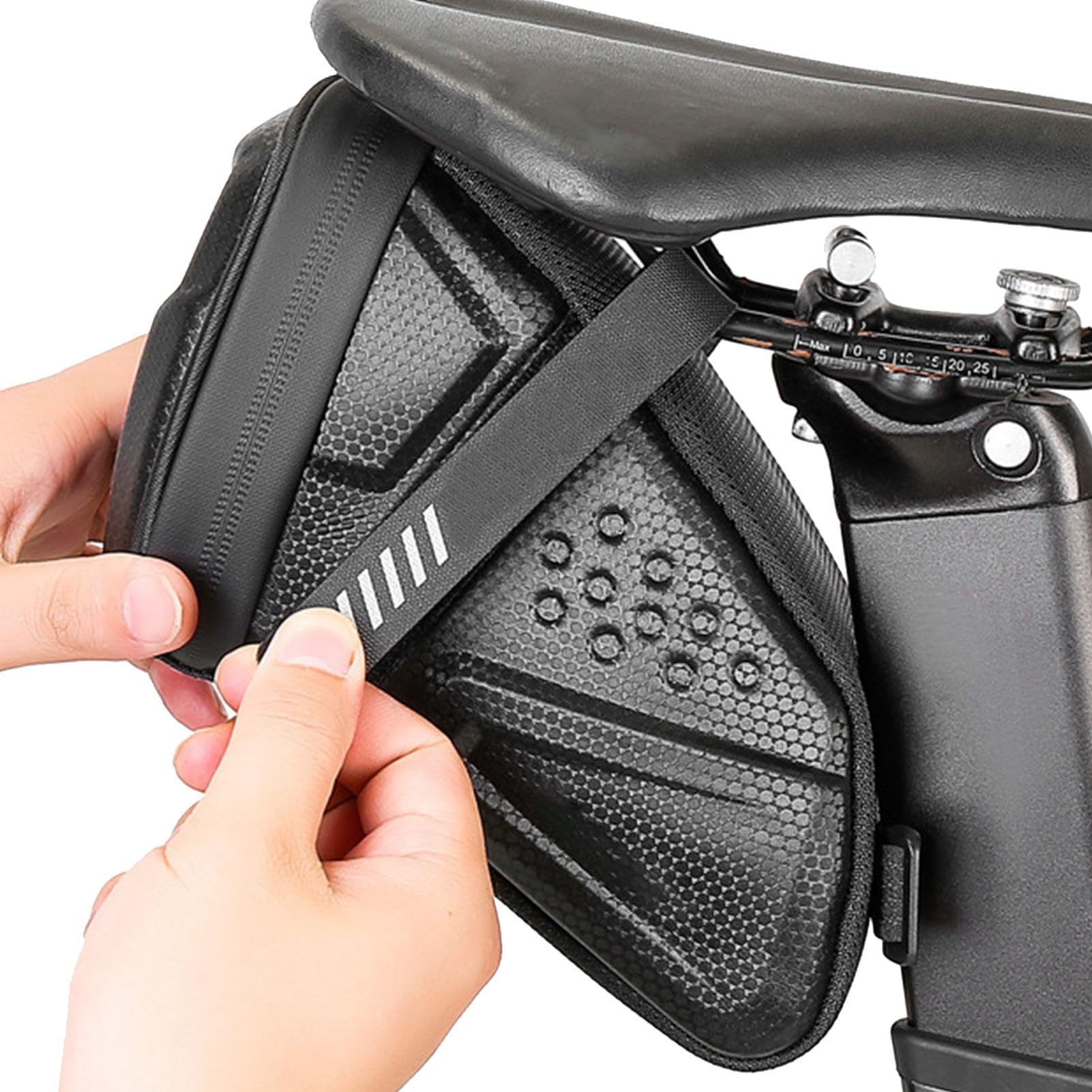 Amazon.co.jp: ロードバイクサドルバッグ サイクリングサド …