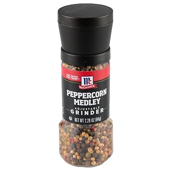 McCormick Peppercorn Medley Adjustable Grinder, 2.29 oz