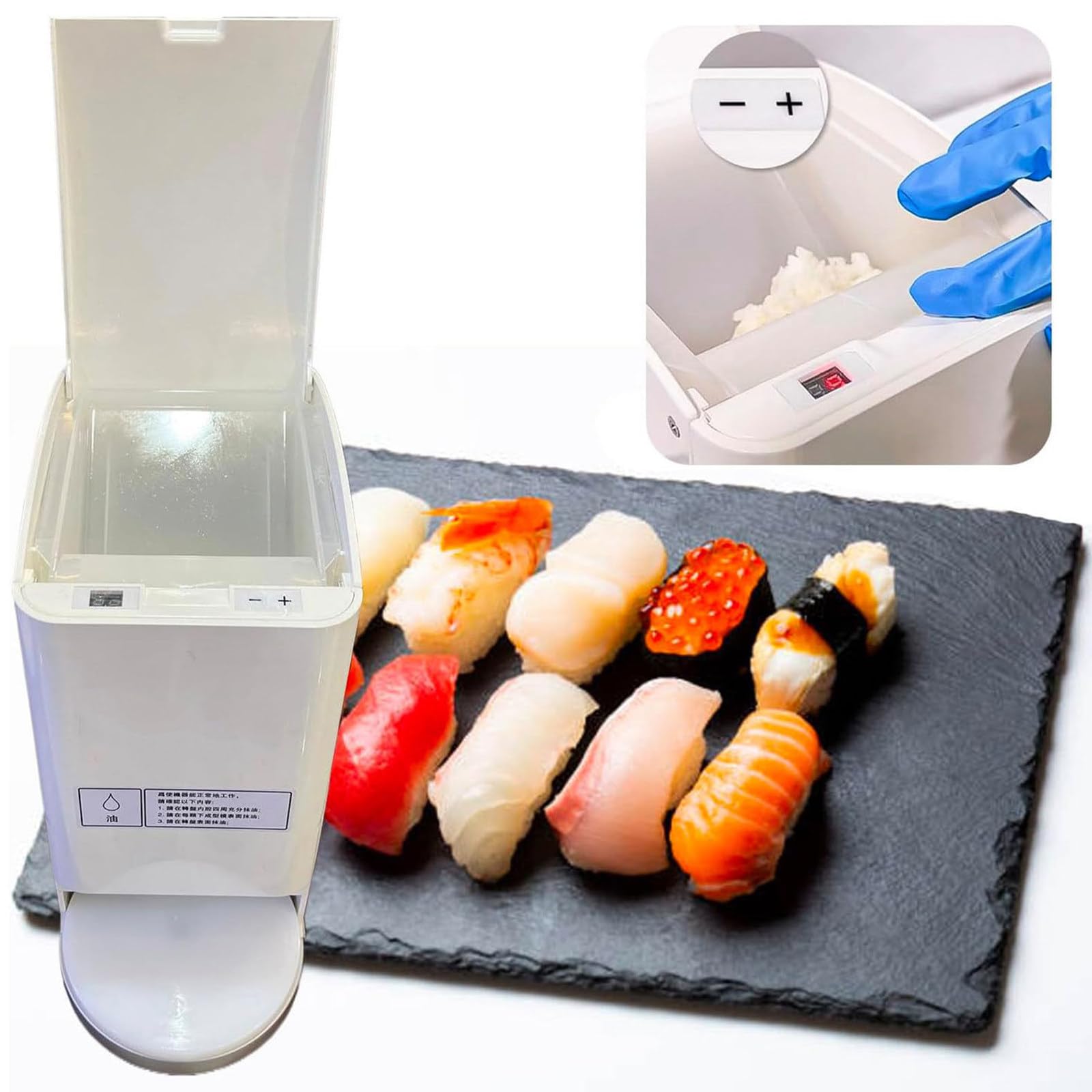 Automatyczna maszyna do robienia sushi nigiri, onigiri 18g