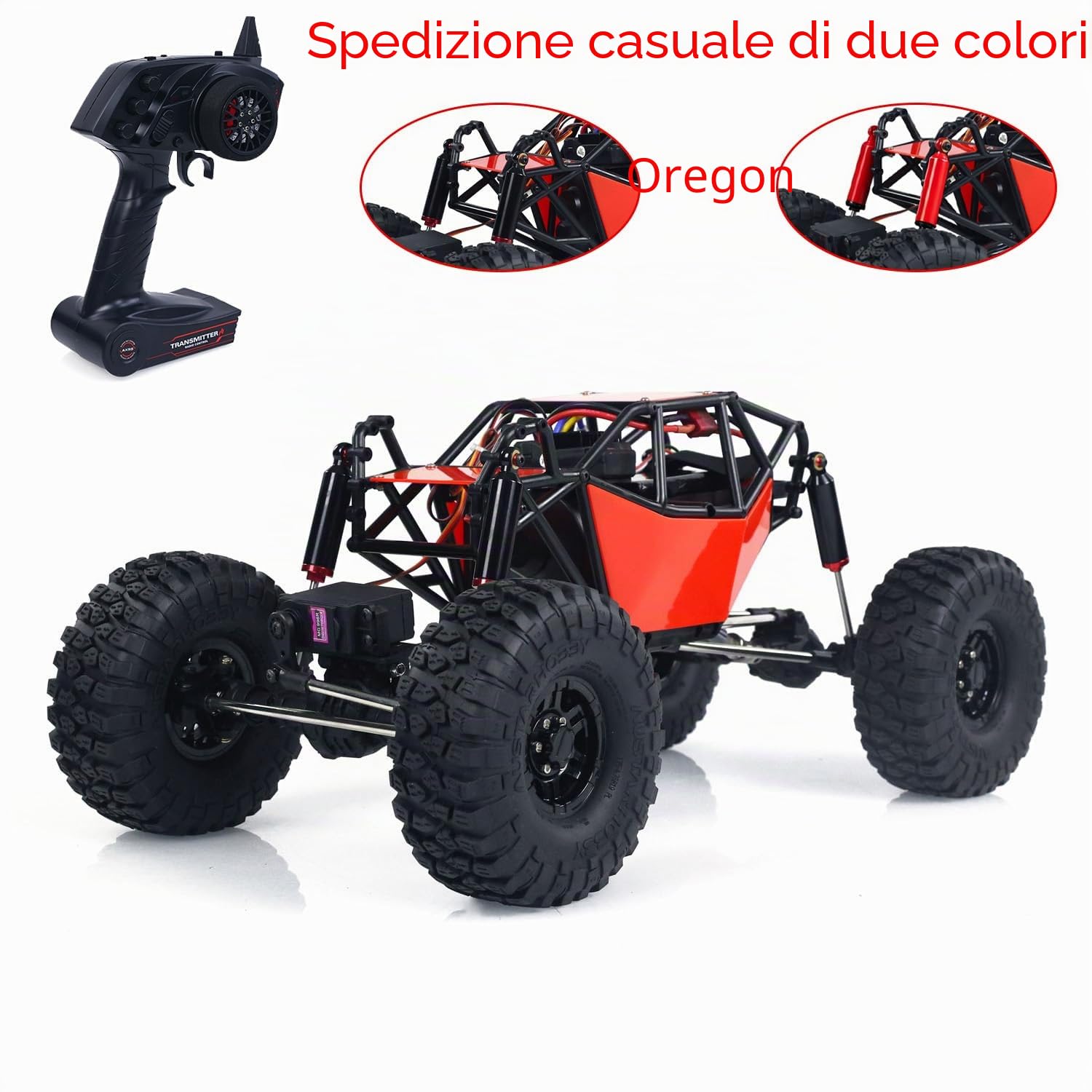 TOUCAN RC HOBBY RTR RC scala 1/10 fuoristrada camion 4 * 4 telecomando Rock Crawler camion elettrico