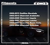 Vista 4 de Rexka 40 clips de moldeo de panel basculante para GM 11518357 Chevrolet Avalanche Impala Lumina Monte Carlo Suburban Cadillac Escalade