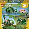 LEGO Creator 3’ü 1 Arada Kaplumbağa ile Nilüfer Çiçeği 31377 – 7 Yaş Üzeri Çocuklar için Bukalemun veya Kurbağaya Dönüşebilen Yaratıcı Oyuncak Yapım Seti, Eğlenceli Yılbaşı Hediyesi Fikri (124 Parça)