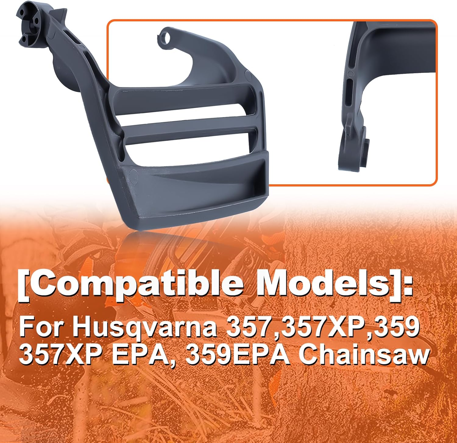 Chain Brake Handle Band Joint Kit For Husqvarna 357XP 359 357 Chainsaw 537159302, Brake Handle Guard, Joint Knee, Brake Band, Clutch Cover Buffer.