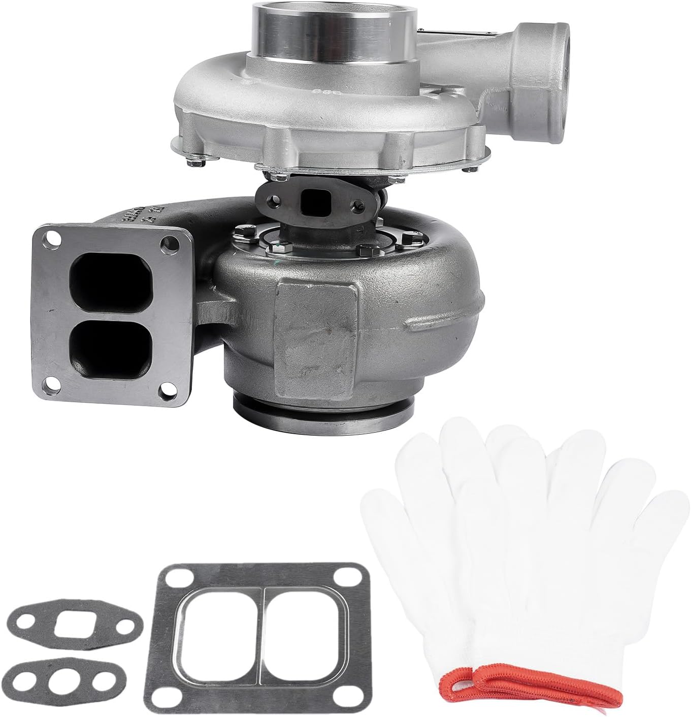 Turbo HX50 Turbocharger 3803939 Replacement for Cummins M11 Diesel Engine T4 FLANGE 380393900 3803939NX 3803939RX 3537245 3537246