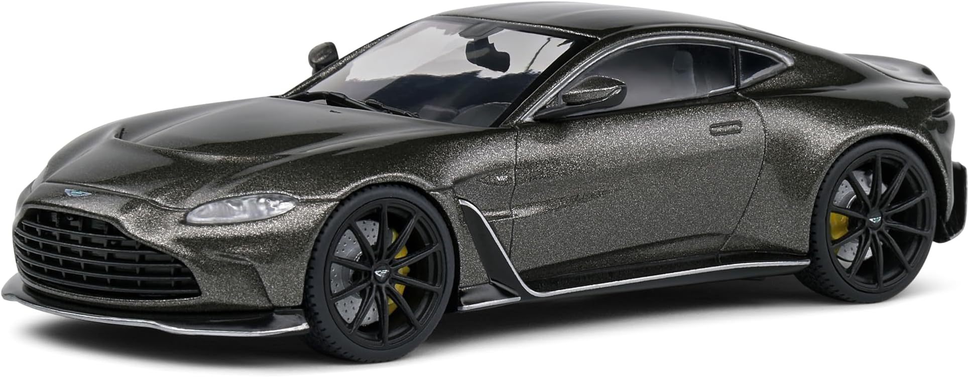 Solido Model Car Scale 1:43 Aston Martin V V12 Grey