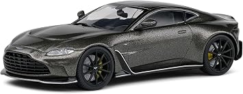 Solido Model Car Scale 143 Aston Martin V V12 Grey