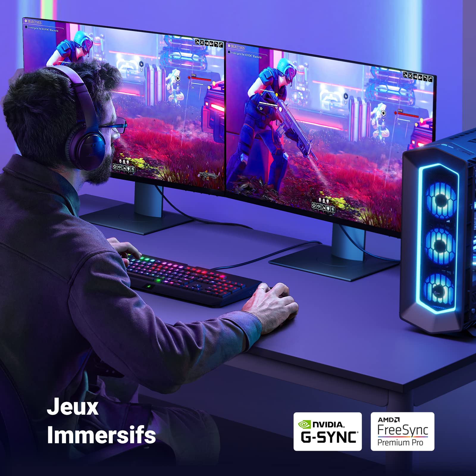 UGREEN 8K Câble DisplayPort 1.4 Certifié VESA Câble DP Mâle vers Mâle 8K 60Hz 4K 240Hz 165Hz 144Hz HDR GSync Tressé Compatible avec PC Écran HDTV Carte Graphique RTX 3080 2060 GTX 1660 Projecteur (2M)