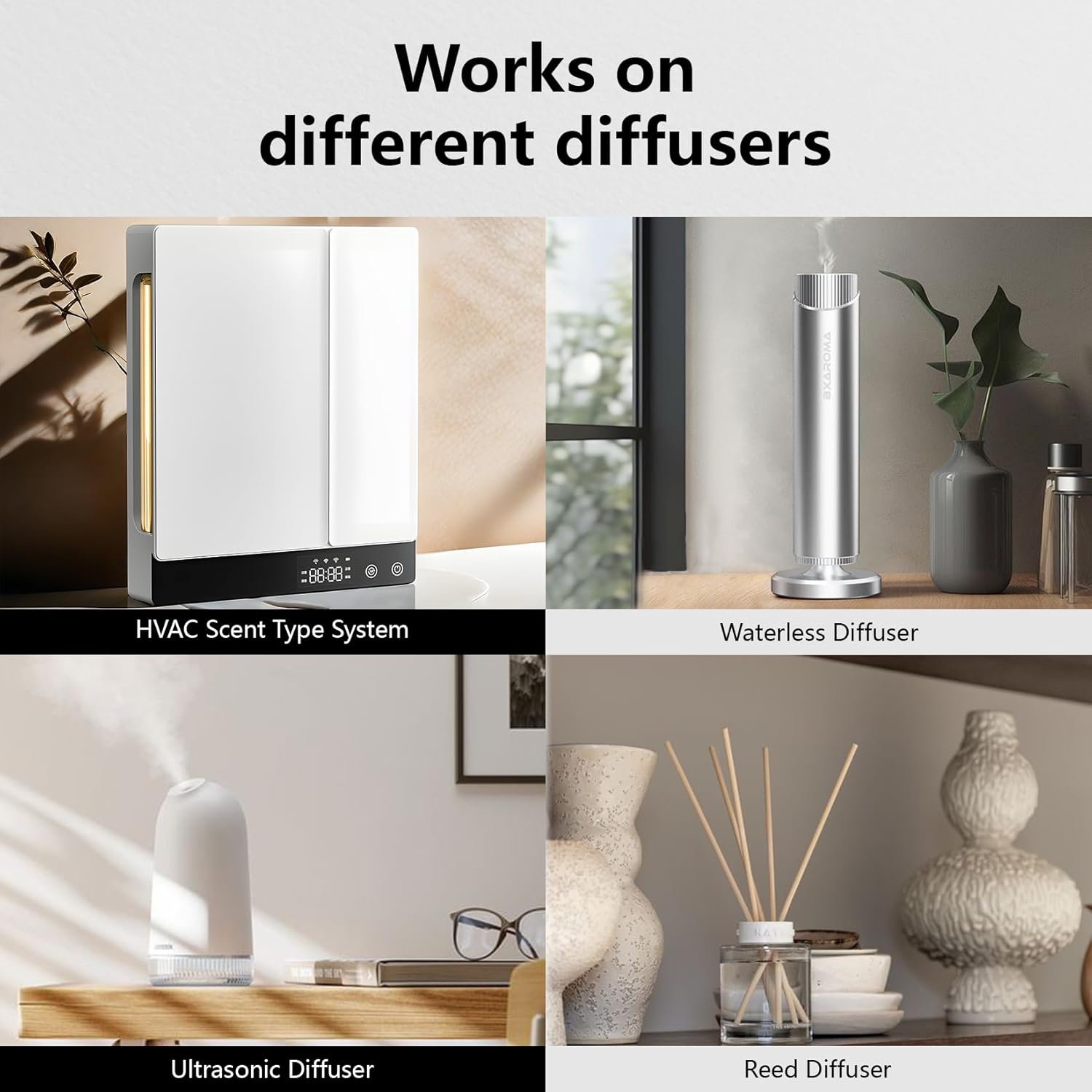 Hotel Diffuser Oil - Inspired by Luxury Scent - Essential Oils Blend (Clementine and Santal) - Luxury Aromatherapy Oil for Waterless Diffuser, Humidifier, Ultrasonic & Reed - 150mL - Image 9