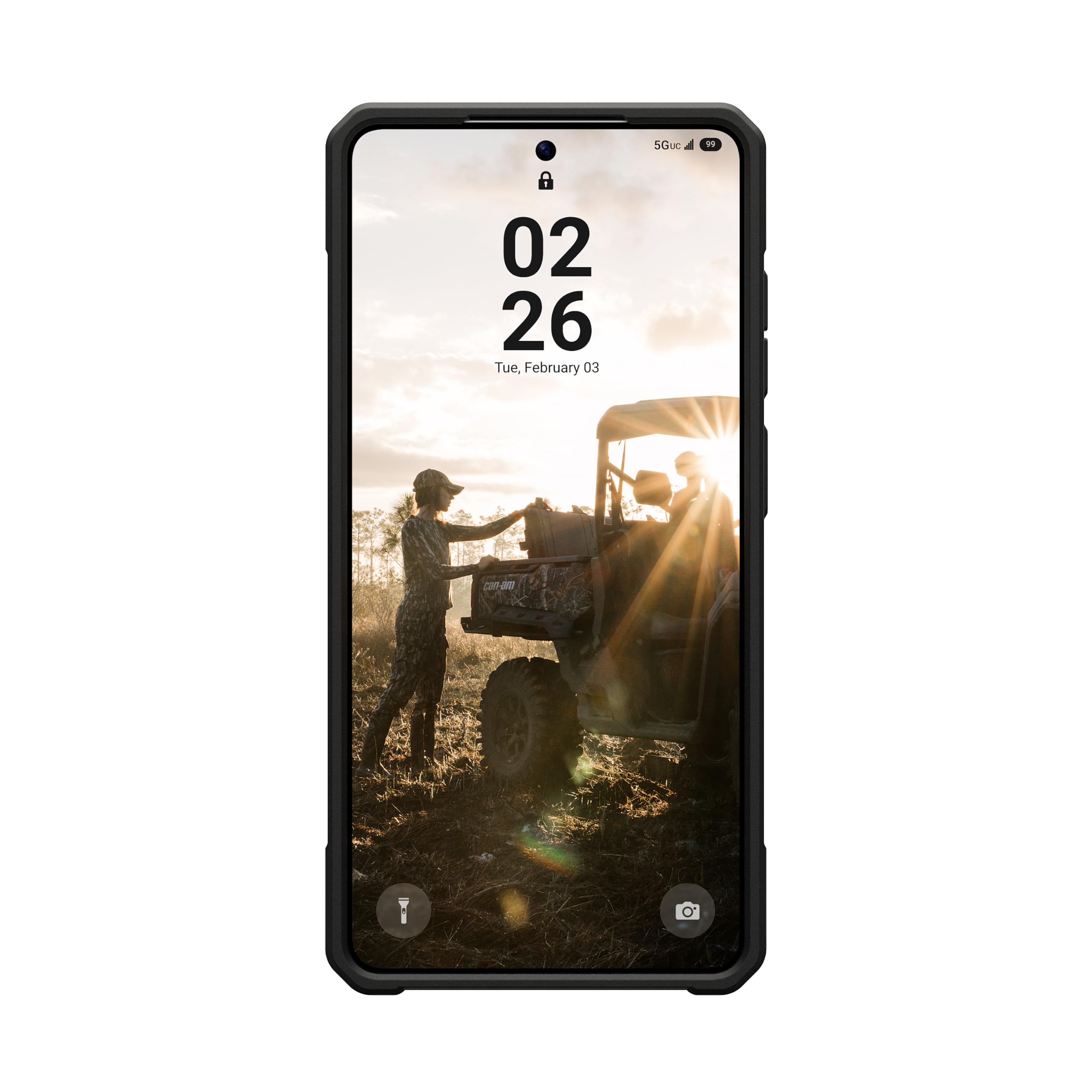 Urban Armor Gear Monarch Pro Case Samsung Galaxy S26 Ultra Custodia (Anello magnetico, Designed for Samsung certificatoe, Recharge sans fil compatible, 6m protectione) kevlar nero
