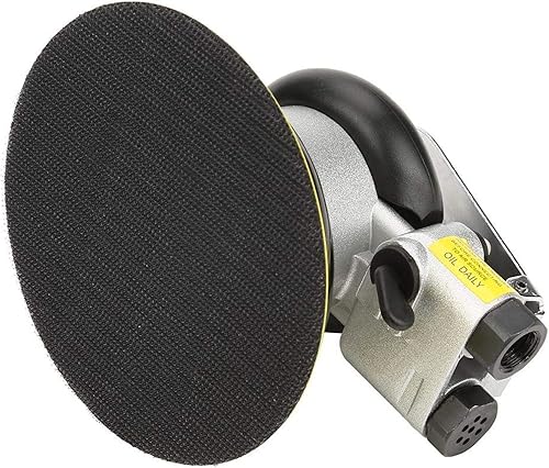 Miniatura 6 de Walfront AT-780 Lijadora orbital aleatoria de aire de 5 " 4" Pulidora redonda Herramienta de lijado manual neumática Lijadora de palma (4 "),