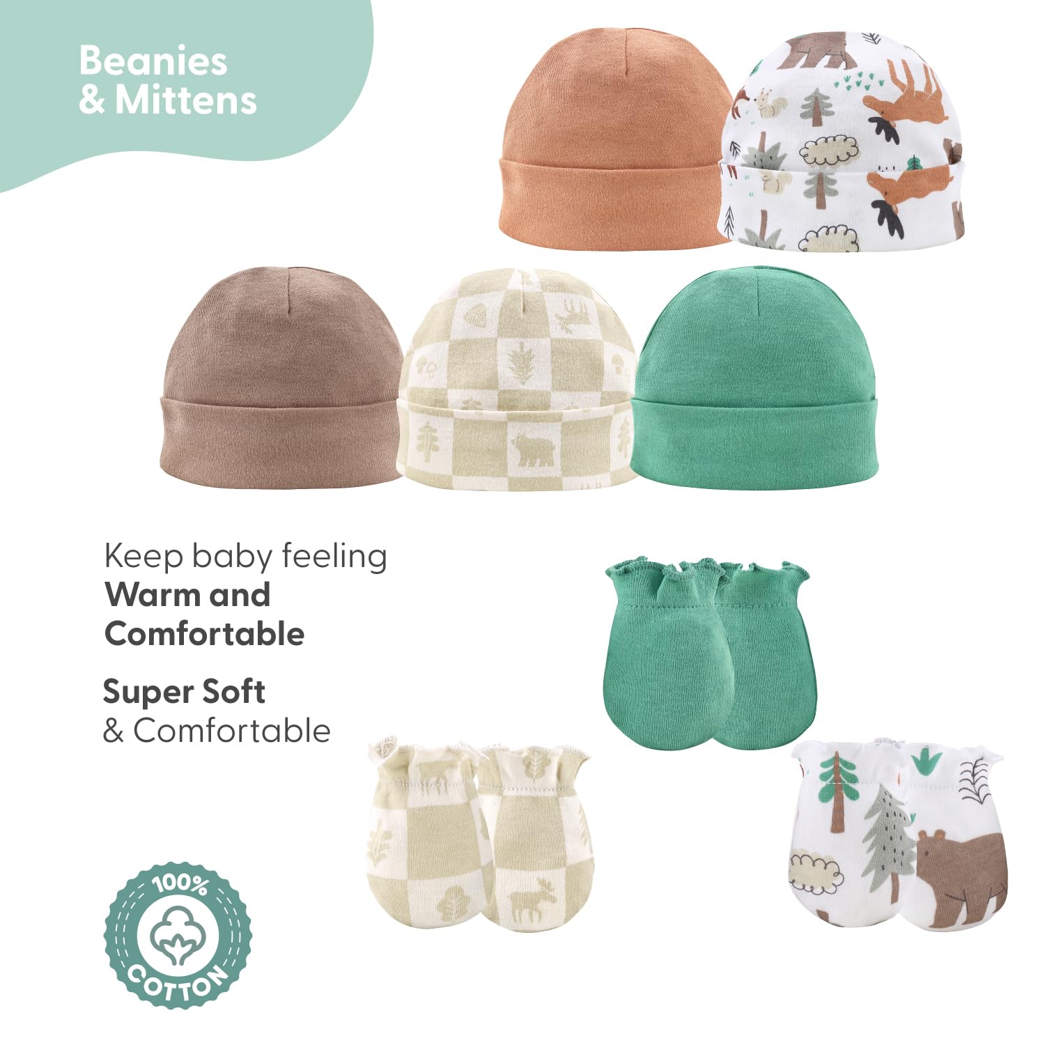 The Peanutshell - Juego de regalo de canastas para bebés y niños, juego de regalo de 23 piezas, ropa de bebé y artículos esenciales para recién nacidos, ropa de bebé recién nacido de 0 a 3 meses,