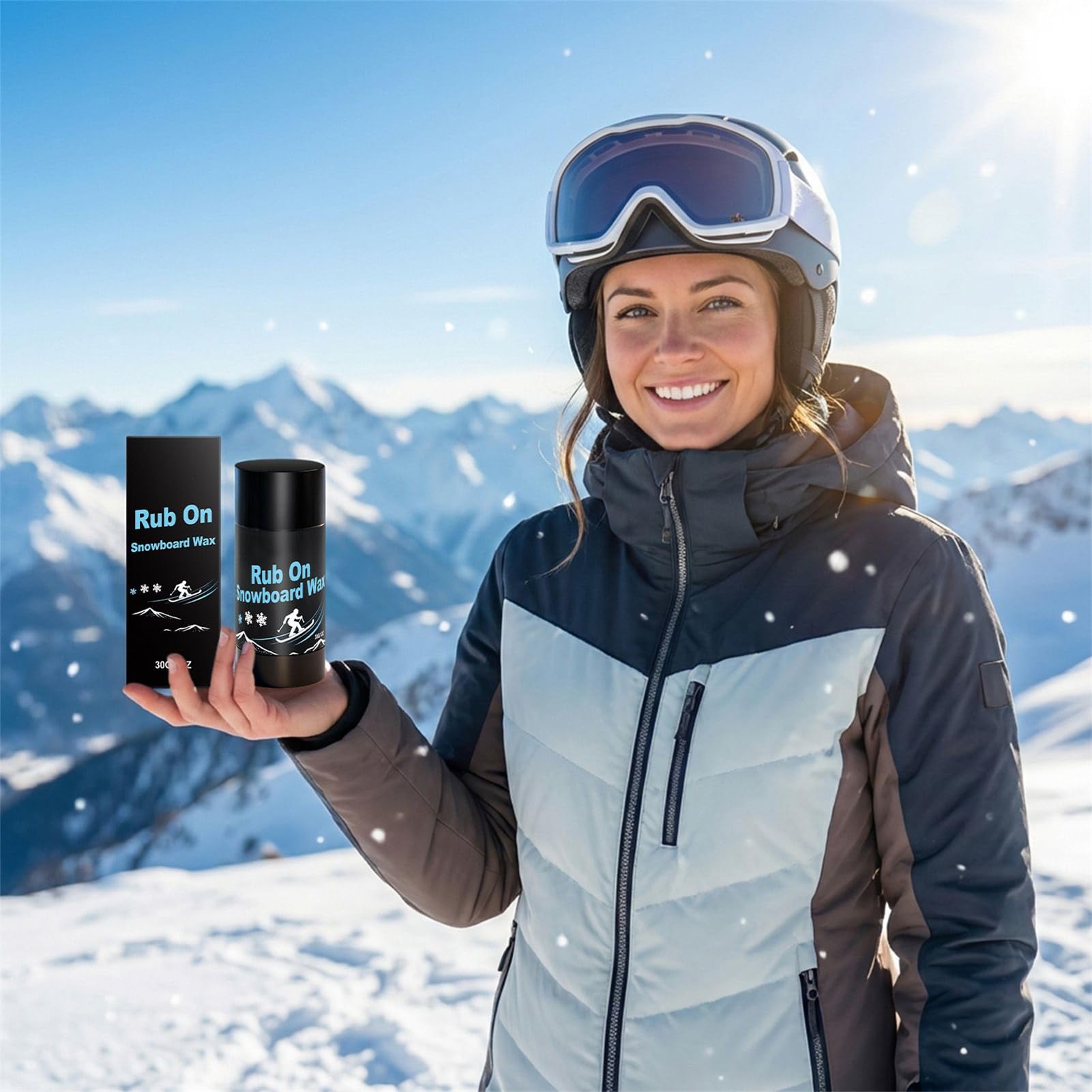 Fart De Ski Universel – 8x5,5x2 Cm, 70 G, Toutes Saisons, Réduit La Friction, Glisse Optimale, Neige Froide à Humide