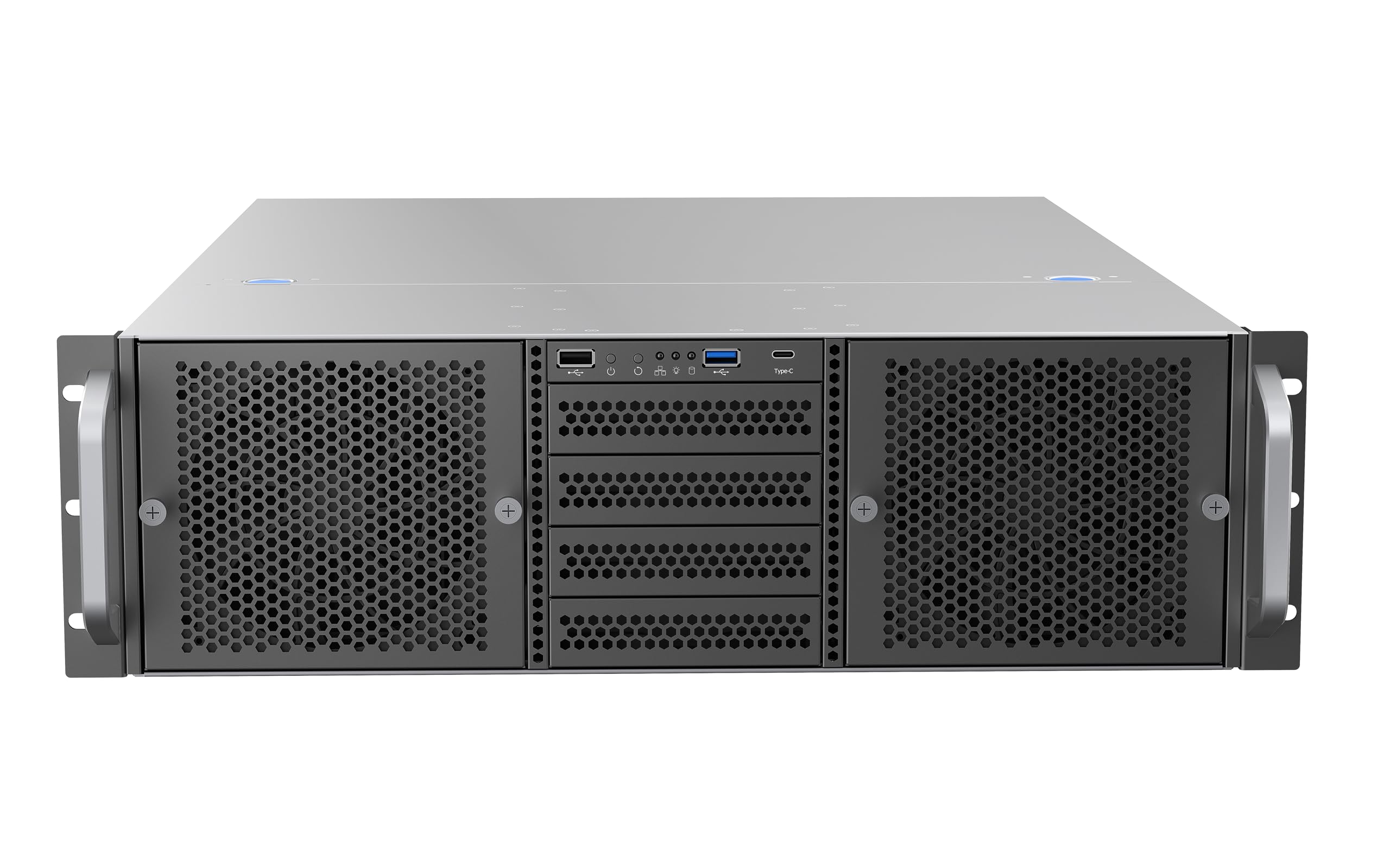 Rosewill Châssis de Serveur monté en Rack 3U | Châssis de Serveur | Prend en Charge jusqu'à 14 disques durs de 3,5" | Compatible ATX | 5 Ventilateurs PWM de 120 mm + 2 Ventilateurs PWM de 80 mm | USB
