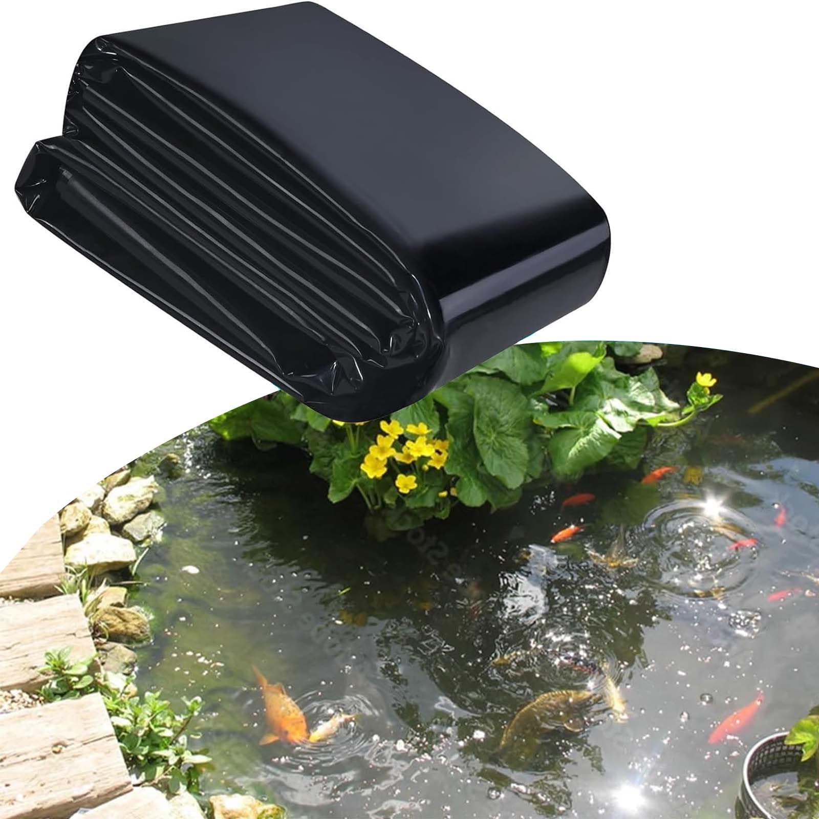Bâche pour bassin extérieur étanche 0,2 mm pour fontaine de jardin et cascade