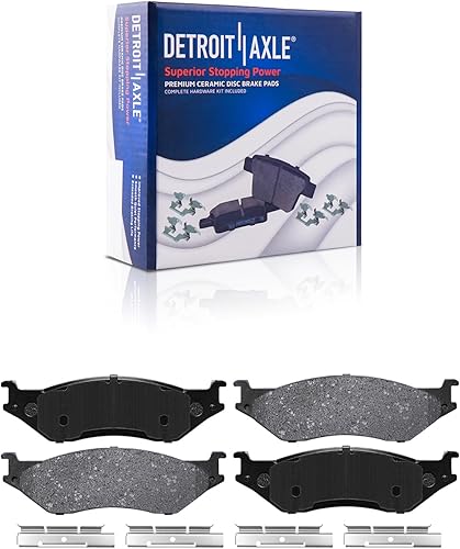 Miniatura 23 de Detroit Axle - Kit de freno trasero para Chevy GMC Silverado Sierra Suburban 1500 Yukon Tahoe Avalanche Cadillac Escalade Pinza de freno de disco