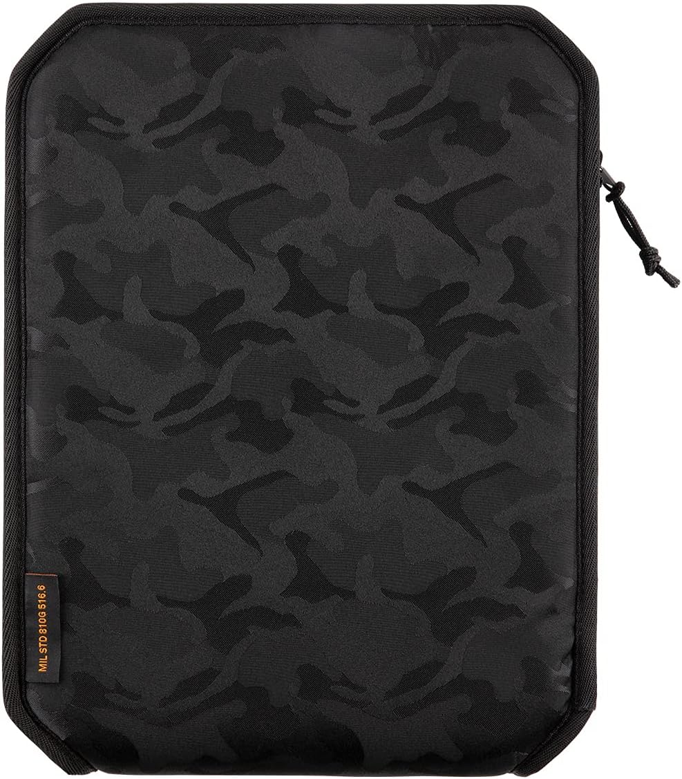 URBAN ARMOR GEAR UAG-SLVLLT-MC Sleeve for iPad Pro 12.9 inch (3-5th Generation, 2018, 2020, 2021) Midnight Camo (Shock Resistance/360° Omnidirectional Protection)
