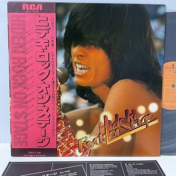 Amazon.co.jp: 西城秀樹/ヒデキ・ロック・オン・ステージ/LP