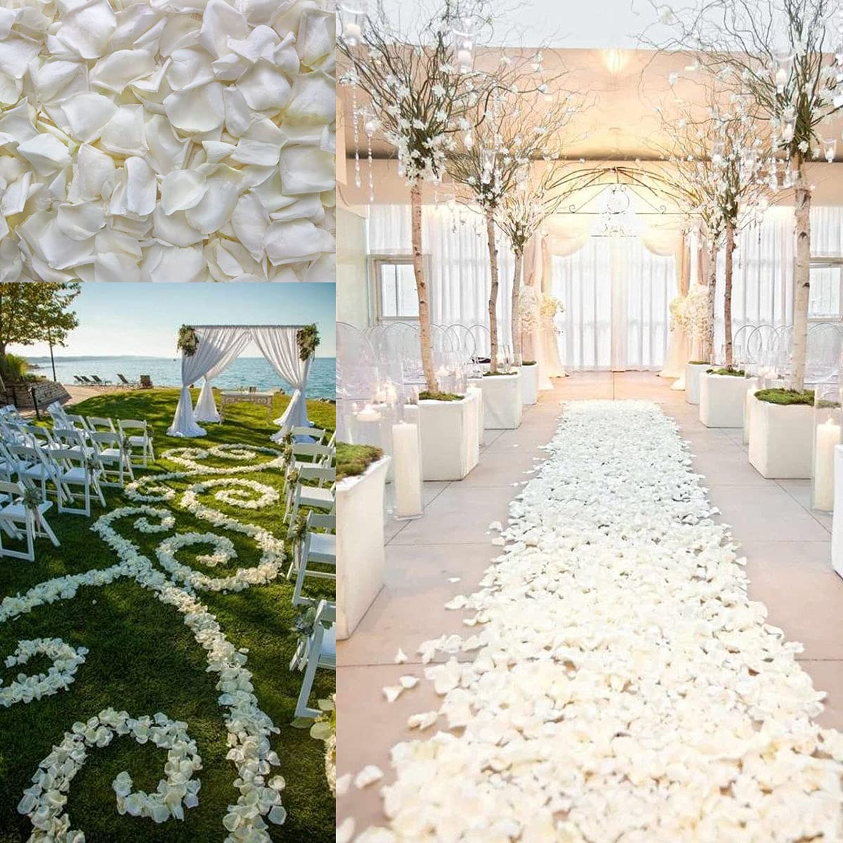 200 Stuks Kunstrozenblaadjes Roze-Wijnrood - Zijden Bloemblaadjes Voor Bruiloft, Valentijn En Romantische Decoratie