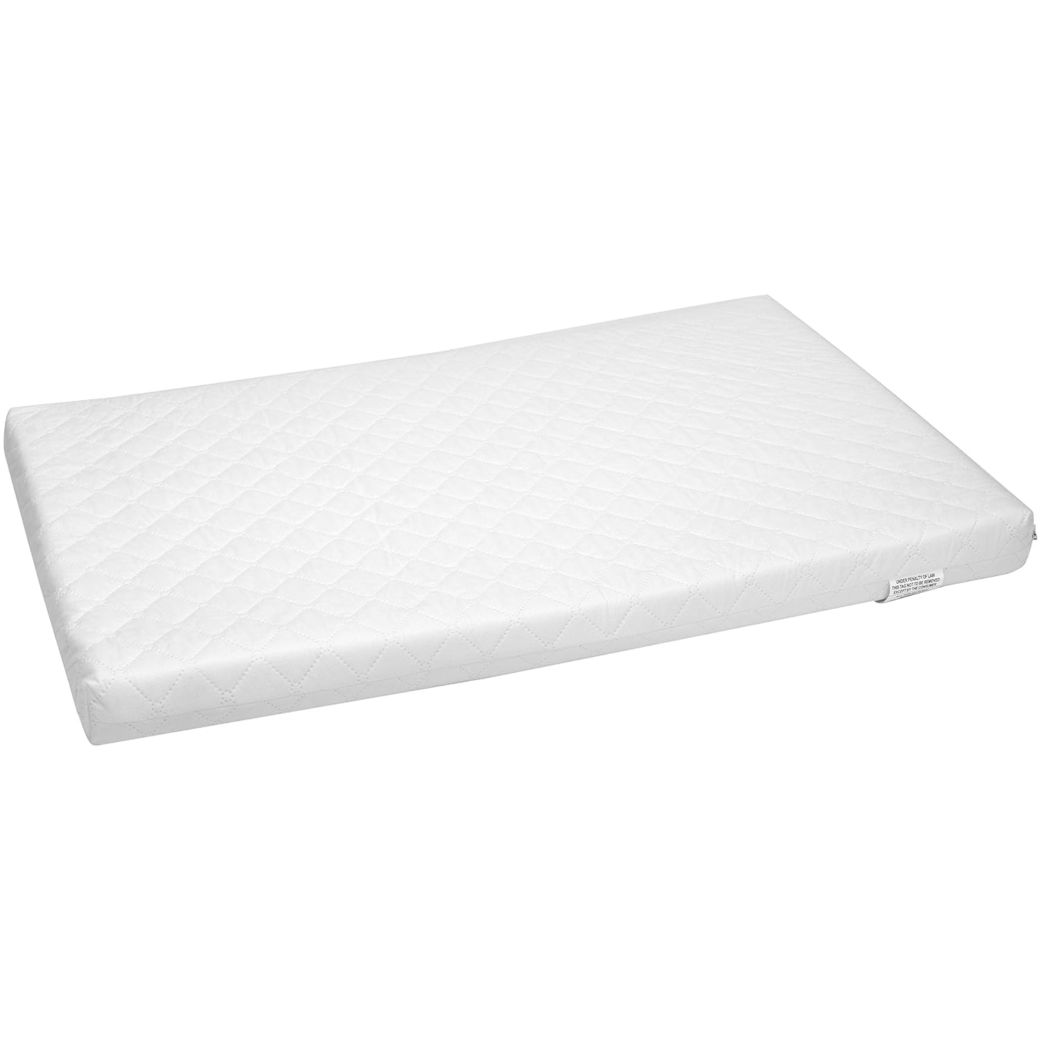 Big Oshi Waterproof Oval Baby Bassinet Mattress Thick, Soft, Comfy, Padded Design, Also Fits Portable Bassinets, White, 13 x 31 x 2 Inch : Baby