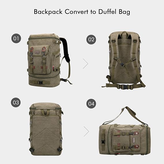 WITZMAN Travel Backpack for Men Women Carry-on Airline Approved