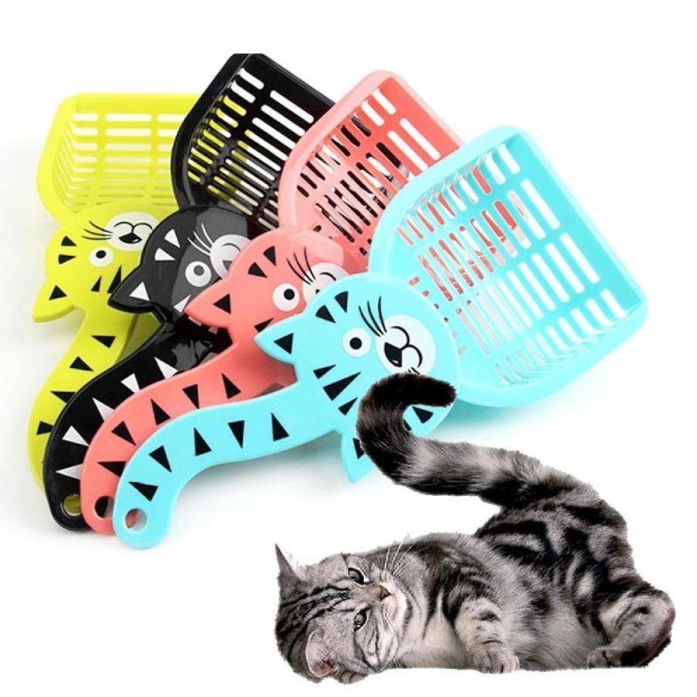 Pets Empire 1PC Cartoon Cat Sand Cleaning Lovely Dogs Food Shovel Litter Scoop Random Color (B079GXDRFN) Amazon Price History, Amazon Price Tracker